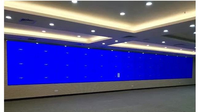 LCD splicing screen project of an exhibition hall in Shanghai