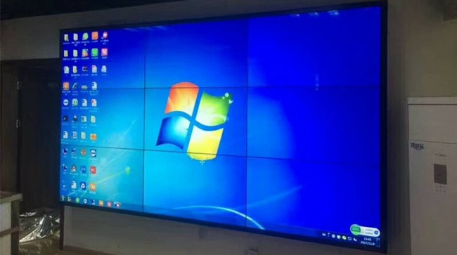 Splicing screen project of Guiyang motor vehicle sewage monitoring center