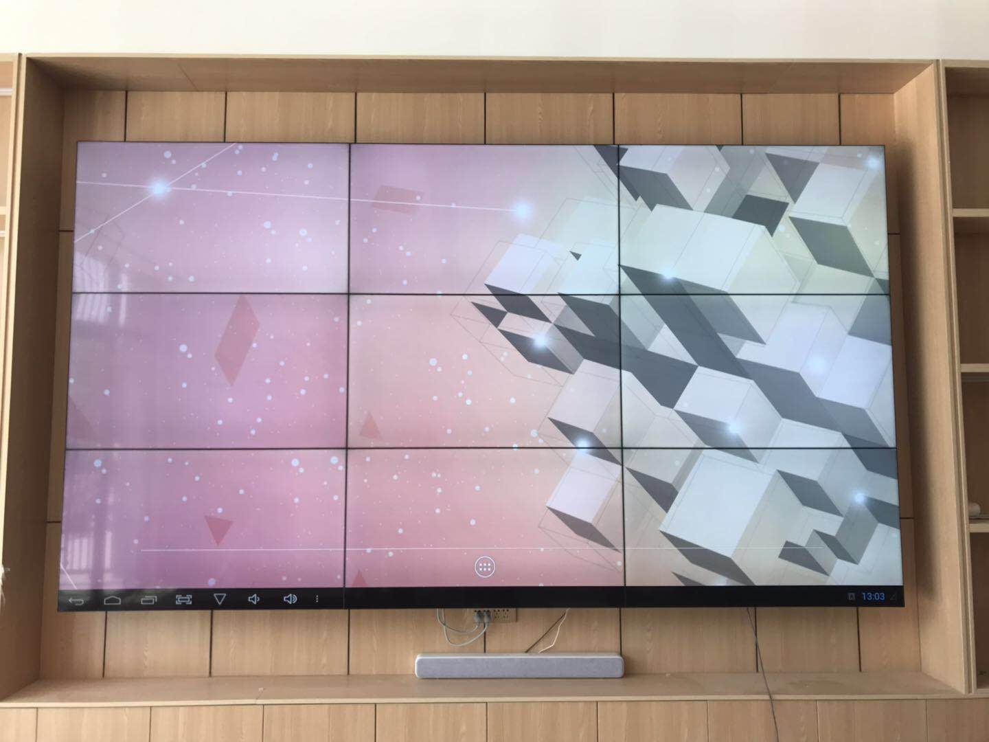 Splicing screen project of Shaanxi Rongji Real Estate Development Co., Ltd.