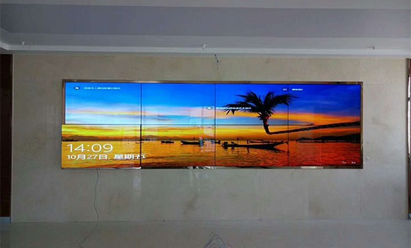 55-inch splicing screen project in a meeting room of a unit in Gansu Province