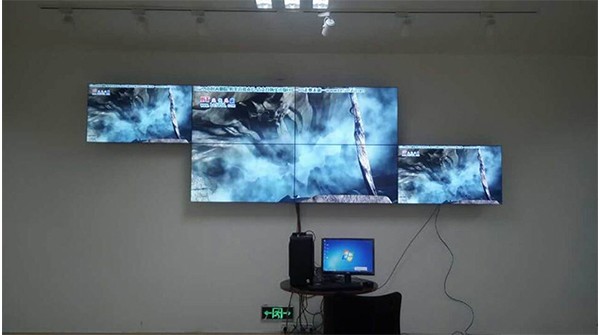 广州一道注塑机械股份公司拼接屏项目