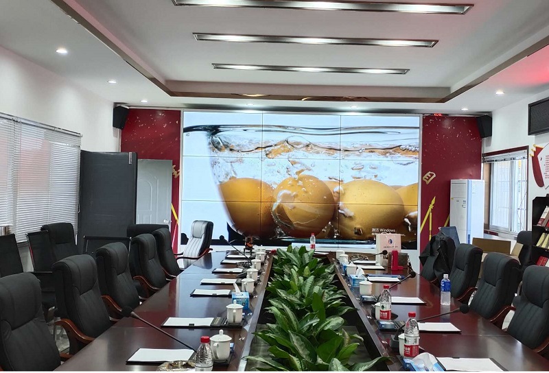 深圳中建一局拼接屏项目