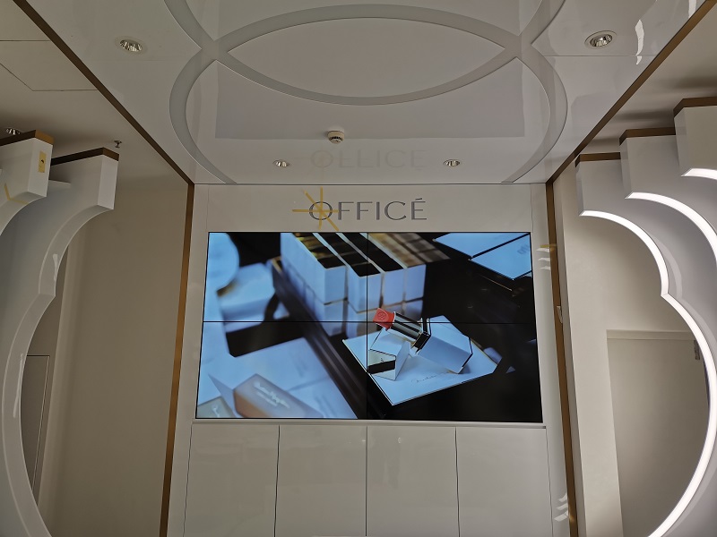 Oufeizi Makeup (Jiangsu Changshu Chain Store) Splicing Screen Project