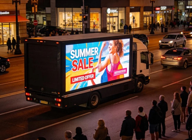 车载移动LED显示屏（宣传车）的购买价格与租赁报价分析