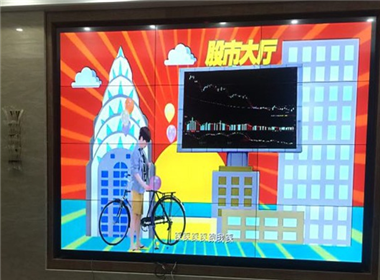 东莞寮步万科营销中心液晶拼接屏项目