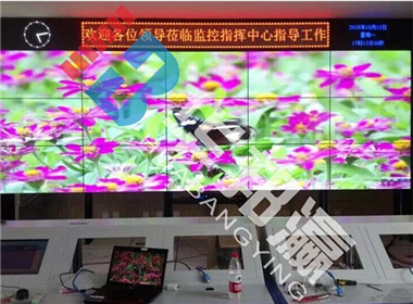 西藏拉萨仁布县指挥中心拼接屏项目