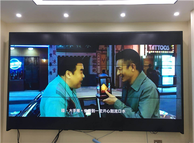 广州君为信液晶拼接屏项目