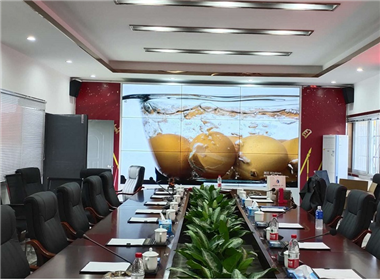 深圳中建一局拼接屏项目