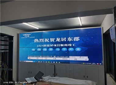 江西南昌龙居东郡拼接屏项目